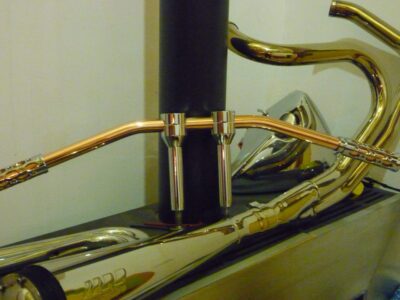 Tubes de cuivre et de laiton polis